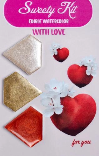 Водорастворимые красители Sweety Kit, серия MANARAKI, "With Love"