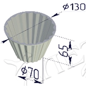 Кексница  130/65 (130 х 70 х 65 мм)
