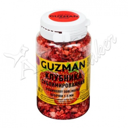 Клубника сублимированная GUZMAN (кусочки 1-5 мм) -15 гр. 