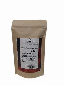 Шоколад Callebaut Молочный в галетах, 33,6% какао, 200 гр.