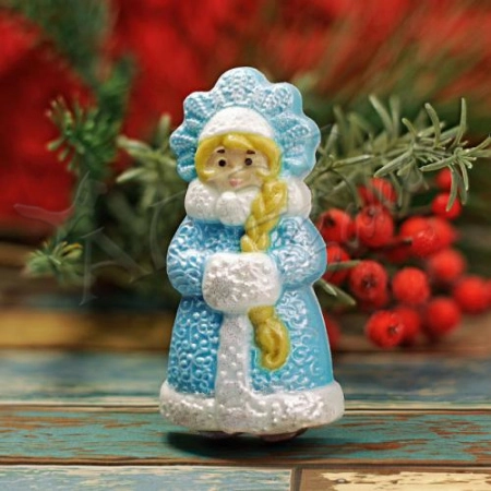 Пластиковая форма для шоколада "Снегурочка" (ажурная)