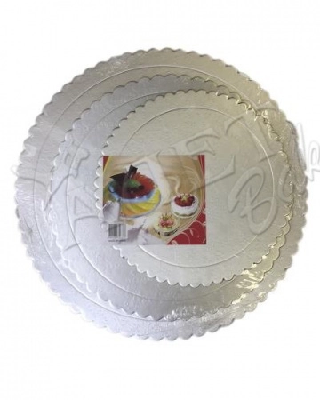 Набор подложек серебро