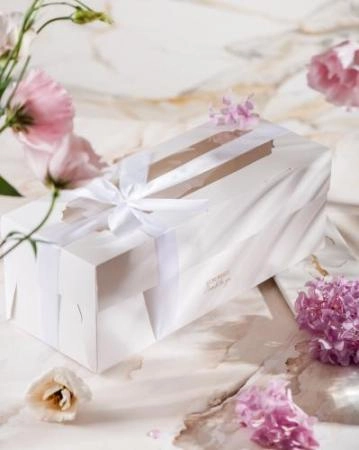 Коробка под рулет "LUXURIOUS" 33х13х12см с подложкой