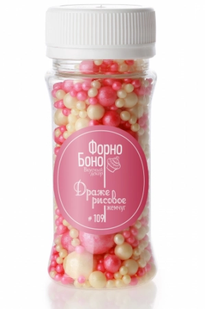 Посыпка кондитерская "Форно боно", вкусный декор микс №109, 50 гр