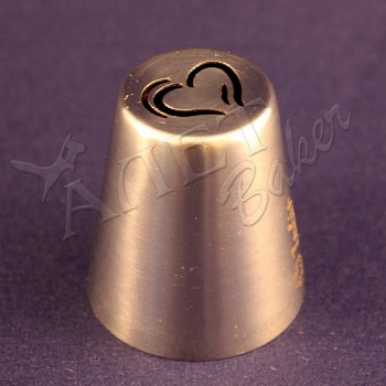 Насадка Сердце №125, d25/37 мм, h40 мм